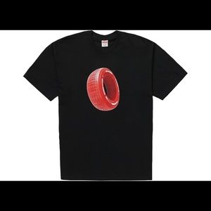 Supreme Tire Tee Black